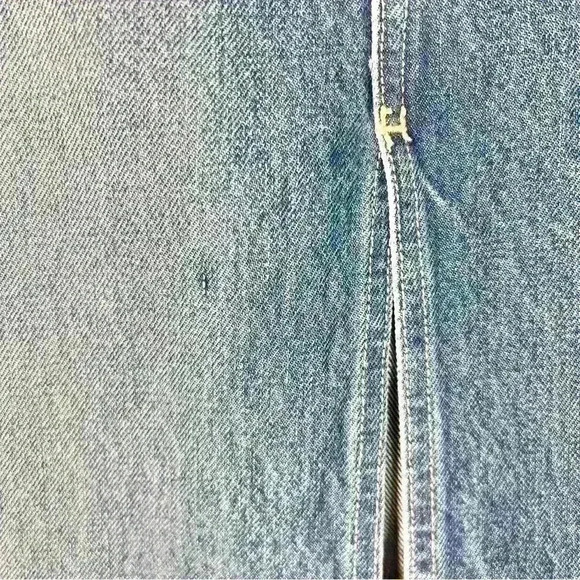 Current/Elliott Women’s The Slit Midi Rincon Skirt with Belt Size 24 - Picture 5 of 14